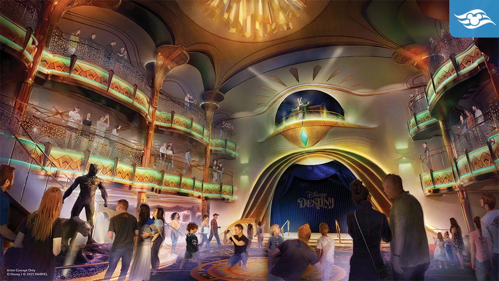 New Look at the Disney Destiny: A Cruise Ship of Heroic Proportions